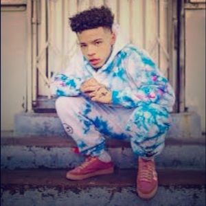 White,blue,pink pants jacket